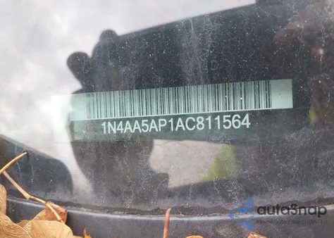 2010 Nissan Maxima 3.5 Sv z USA, uszkodzony, nr VIN 1N4AA5AP1AC811564